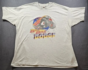 Camiseta gráfica Big Bad Dodge Monster Trucker vintage años 90 puntada única talla 3XL - Imagen 1 de 10