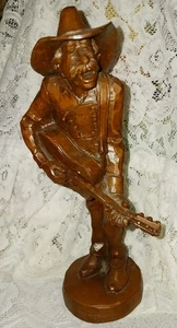 Vintage OOAK WETHERBEE American Cowboy Figur Red Mill Mfg Handarbeit Resin  - Bild 1 von 5