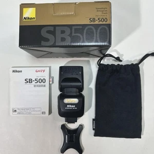 Nikon Speedlight SB-500 Flash TTL Wireless Compact Light - Excellent Condition - Picture 1 of 11