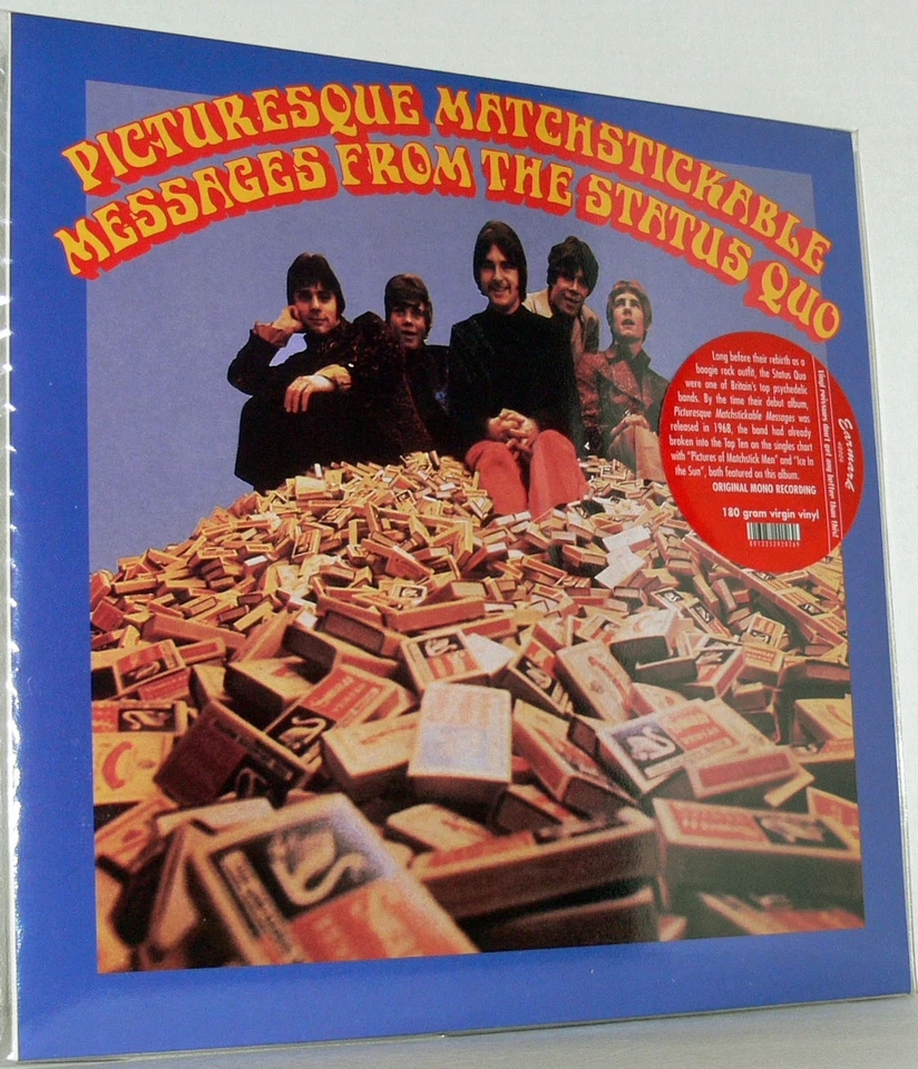 Status Quo PICTURESQUE MATCHSTICKABLE MESSAGES FROM THE STATUS QUO IMPORT Mono - Image 1 of 4