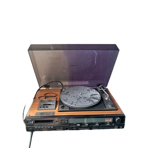 Hitachi Stero Music Centre SDT 7765 Needs Attention Does Turn On Vintage  - Picture 1 of 22