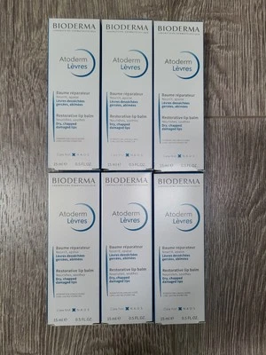 6 x Bálsamo Labial Restaurador Bioderma Atoderm 15 ml/0,5 fl oz Nuevo En Caja Envío Gratis Foto 1 de 2