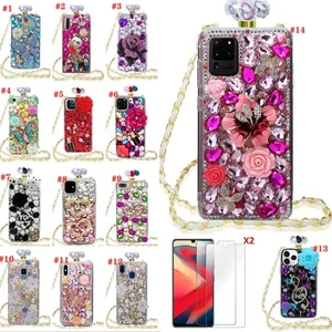 Funda para iPhone 13 14 15 16 17 PRO MAX Mujer Botella de Perfume Teléfono Cubierta Cordón - Imagen 1 de 12