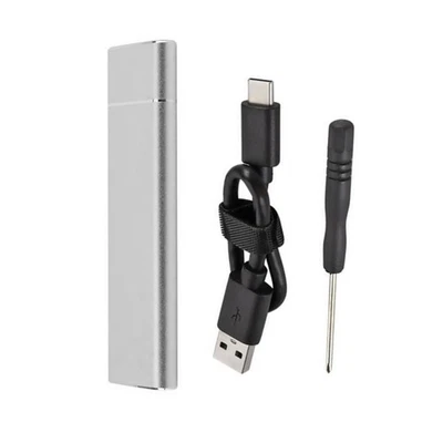 Caja de disco duro adaptador caja externa 6 Gbs NGFF SSD USB3.1 tipo C M.2 ff Foto 1 de 4