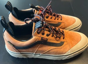 Mens Vans UltraRange MTE-1  EXO Suede Mesh Glazed Ginger Gum Rubber Sz 10.5 US - Picture 1 of 8