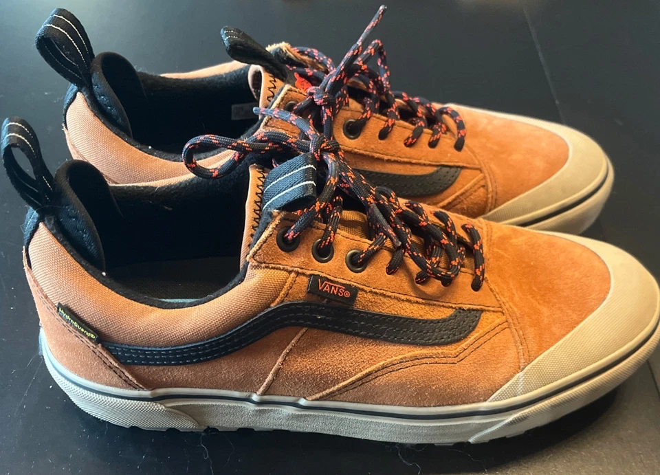 Mens Vans UltraRange MTE-1  EXO Suede Mesh Glazed Ginger Gum Rubber Sz 10.5 US - Image 1 of 4