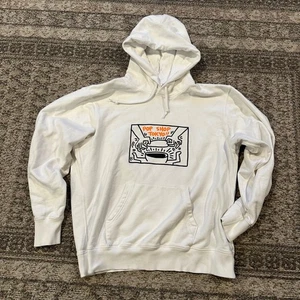 Felpa bianca con cappuccio Keith Haring "pop shop tokyo" uomo xl - Foto 1 di 6