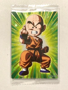 Krillin - 02 N - Dragon Ball - Wafer / Itajaga Card Brand New Sealed - Picture 1 of 2