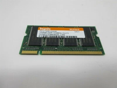 Hynix HYMD232M646D6-J Aa DDR 256MB DDR-333 (PC-2700) PC-2700S RAM Memory - Image 1 of 2