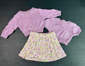 American Girl Kit Meet Outfit Historical~Cardigan~Sweater (PC tags) Skirt AG tag - Picture 1 of 10