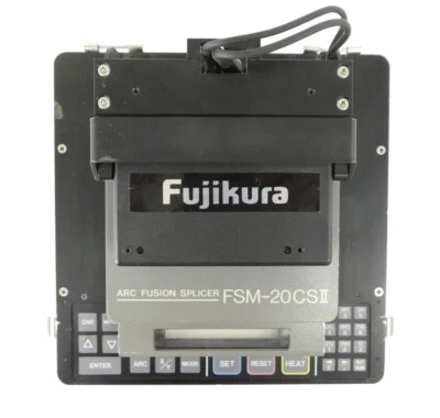 Empalmadora de fusión de arco de fibra óptica Fujikura FSM-20CSII sin probar como está Foto 1 de 4