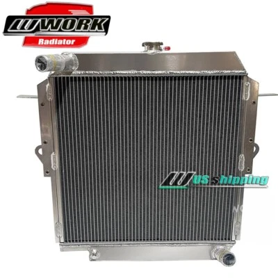 Aluminum Radiator for 1985-1993 Toyota Land cruiser FJ70 FJ73 FJ75 Petrol 4.0 MT Foto 1 de 4