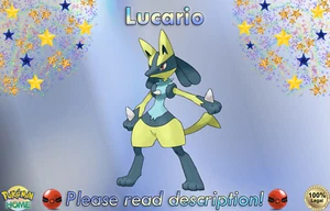 ✨Shiny Lucario EVENT✨Pokémon Scarlet/Violet Sw/Sh HOME (💯Legal) - Picture 1 of 4