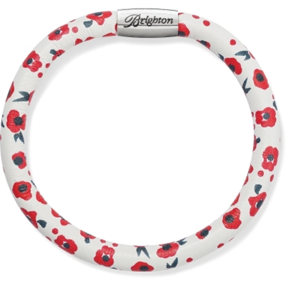 Brighton Field Of Poppies Woodstock Bracelet