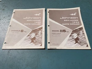 1969 Johnson Sea Horse Parts Catalogs (2 Catalogs) - Picture 1 of 1