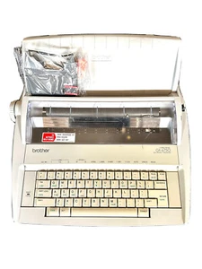Brother Correctronic GX-6750 Daisy Wheel Electric Typewriter W/New Ribbon Works - Picture 1 of 8