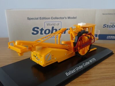 ATLAS EDDIE STOBART RAIL BALLAST UNDER CUTTER CONSTRUCTION MODEL JV4123 1:76 - Image 1 of 4