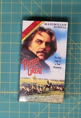 Peter the Great VHS 1992 3-Tape Set Maximilian Schell Foto 1 de 4