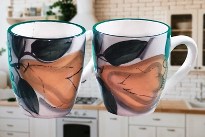 Canecas de frutas parisienses por Pfaltzgraff (peças descontinuadas) - Imagem 1 de 4