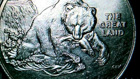 2008-P Alaska State Quarter Extra 6th Claw Error Cover