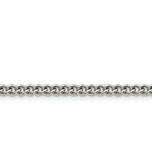 Stainless Steel 4.0mm 18in Round Curb Chain - Picture 1 of 3