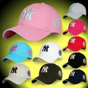 NUEVO LO ÚLTIMO Unisex NY Hombres Mujeres Béisbol Deporte Snapback Hip-Hop Gorra para el Sol ENVÍO RÁPIDO - Imagen 1 de 18