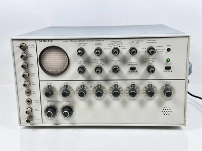 Singer CSM-1 Communication Service Monitor Made For Aviation Admin - Image 1 of 4