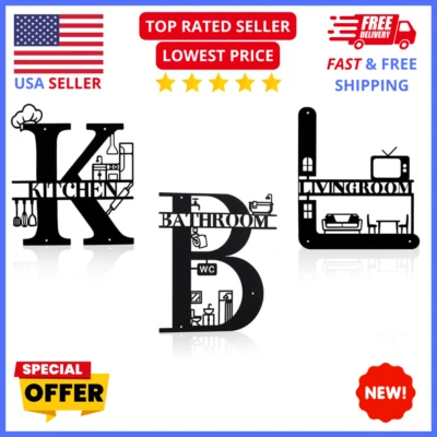 3‑Piece Metal Wall Art Decor – Modern Abstract Home Design for Living Room - Image 1 of 4