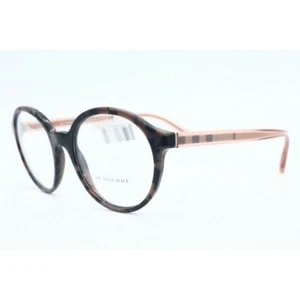 New Burberry B 2254 3624 Round Tortoise Eyeglasses Optical Frames 51mm - Picture 1 of 5