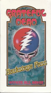 GRATEFUL DEAD - Backstage Pass (MUSIC VHS; 1992) 6 Songs; 35 Minutes NEW/SEALED - Picture 1 of 2