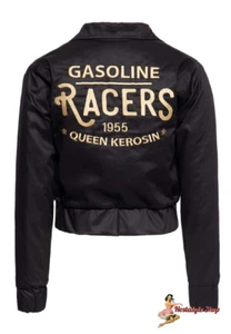 Queen Kerosin, chaqueta de trabajo Gasoline Racer Lady, años 50 Rockabilly, coche de EE. UU.! ¡OFERTA! - Imagen 1 de 5