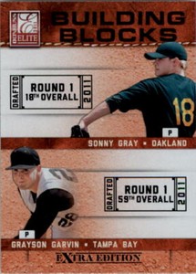 2011 DONRUSS ELITE EXTRA EDITION BUILDING BLOCKS QUAD ASSORTED SINGLES U-PICK