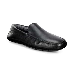 ECCO UOMO COZY MOC US taglia 7-7,5 EU 41 nero 51052 - Foto 1 di 8