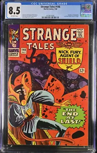 Strange Tales #146 CGC 8.5 - 1st A.I.M., cubierta de Ditko Eternity, último Ditko DrStng - Imagen 1 de 2