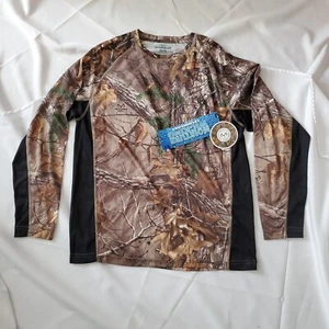 Outdoor Life Realtree Polyester Long Sleeve Camo Shirt Mens Medium NwT - Picture 1 of 10