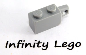 5 LEGO Light Bluish Grey Hinge Brick 1x2 Locking with 2 Vertical Fingers 30365 - Picture 1 of 3