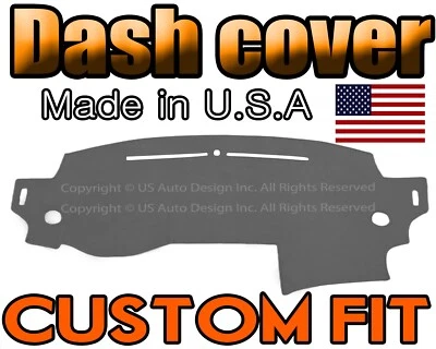 Se adapta a KIA RIO & RIO 2012-2017 5 CUBIERTA DE TABLERO ALFOMBRILLA TABLERO ALMOHADILLA / GRIS CARBÓN Foto 1 de 4