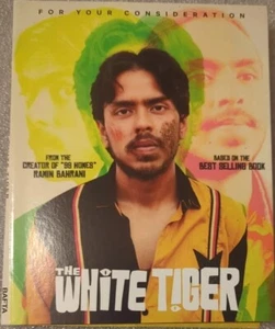 The White Tiger FYC BDVD 2020 BAFTA Award Promo Screener Netflix Rare VG+ fr/shp - Picture 1 of 3