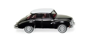 Wiking 12002 DKW Limousine, schwarz mit weißem Dach, 1:87, H0 - Bild 1 von 1