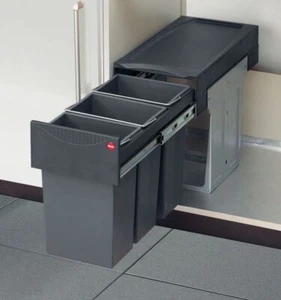 Trenta 8, Abfallsammler für Drehtüren, graphitgrau - Bild 1 von 2