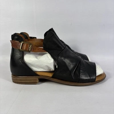 Miz Mooz Dipper Women’s Size EUR 40 US 9-9.5 Slip On Buckle Up Open Toe Sandals - Image 1 of 4