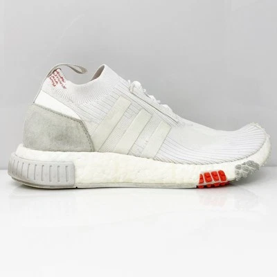 Adidas Womens NMD Racer CQ2033 White Running Shoes Sneakers Size 7.5 - Image 1 of 4