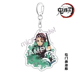 Demon Slayer Kamado Tanjirou Keychain 1Pcs Anime Collection Gift - Foto 1 di 1