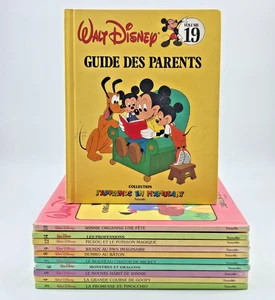 Lot 11 Walt Disney Apprendre à lire Livres Children's French Disney Book lot 90s - Picture 1 of 8