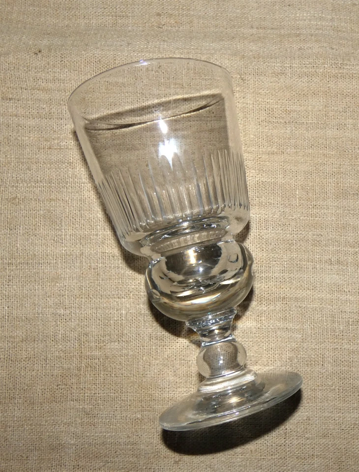 grand verre à absinthe à réservoir ancien - Photo 1/2