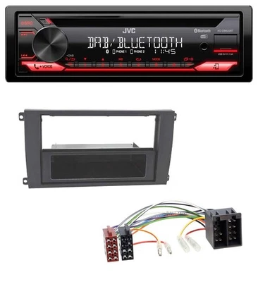 JVC CD DAB USB Bluetooth MP3 Autoradio für Porsche Cayenne (2002-2007) - Bild 1 von 4