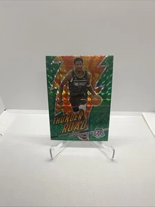 2022-23 Panini Mosaic Thunder Road Green Mosaic Prizm Anthony Edwards #15 - Picture 1 of 2
