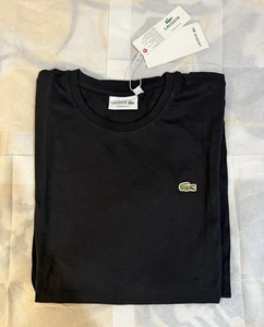 LACOSTE Men's Black Long Sleeve T-shirt - Picture 1 of 4