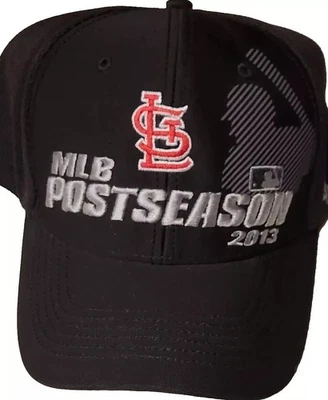 STL Cardinals Hat Strapback 47 Brand 2013 Post Season Playoffs MLB Baseball Cap - Image 1 of 4