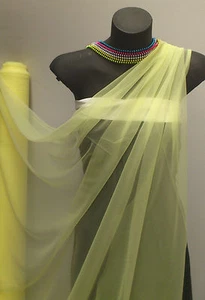 LEMON SOFT STRETCH 20 DENIER FABRIC : $4.99 P/ M : RMT51 - Picture 1 of 2